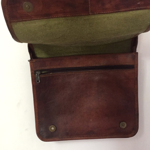 Crossbody Leather Bag - Picture 5 of 8